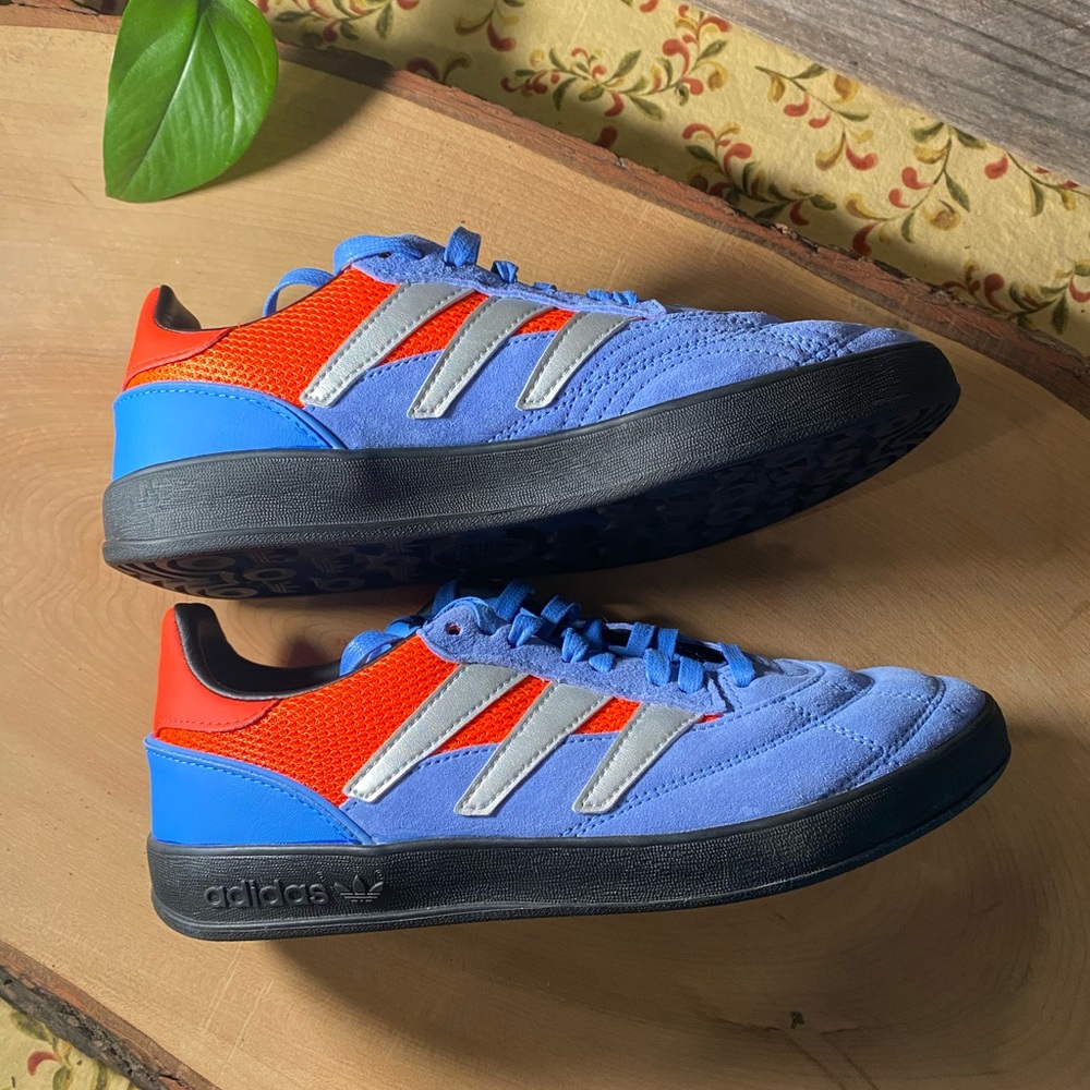 NWOB ADIDAS Sobakov P94 Sneaker in Real Blue/Solar Red - Mens 7.5, EU 40.75